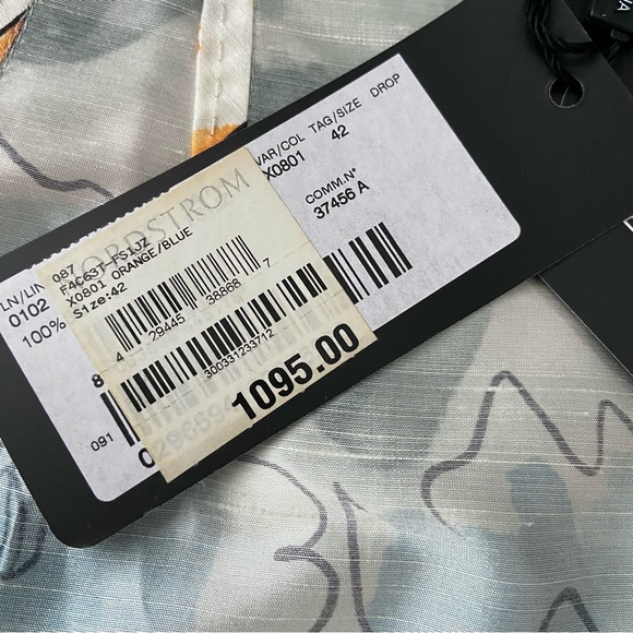 DOLCE & GABBANA Silk Knee Length Floral Skirt Size 42 - Picture 7 of 14